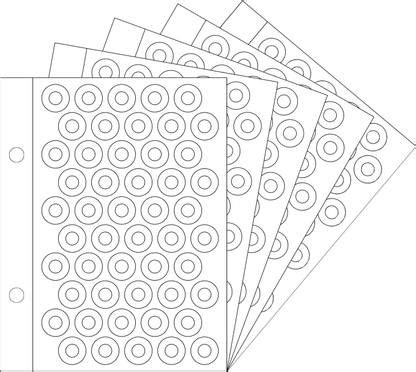 Holeguard 0.6 cm 6mm - Transparent Self Adhesive Reinforcement PVC ...