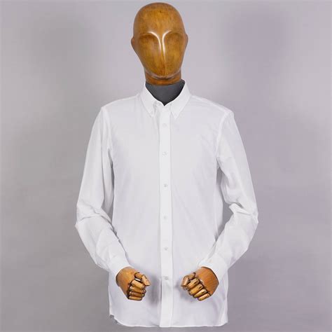 NOTA Long Sleeve Button Down Shirt - White - NOTA4302