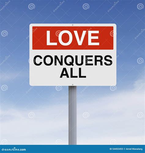 Love Conquers All stock image. Image of love, valentine - 54455455