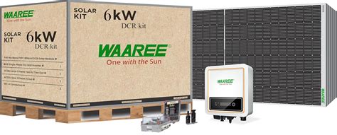 WAAREE Solar 6kW On-Grid System Kit: Complete High-Performance Solution ...