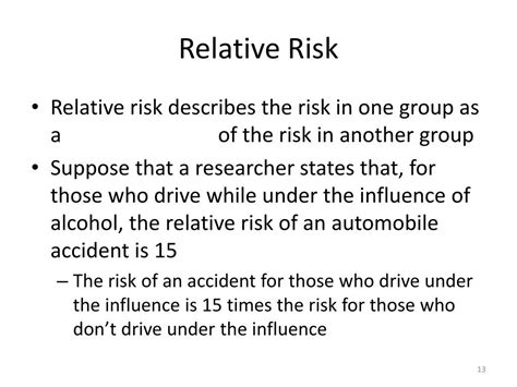 Image result for Relative risk Definition