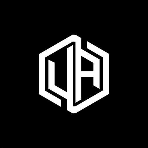 UA letter logo design in illustration. Vector logo, calligraphy designs for logo, Poster ...