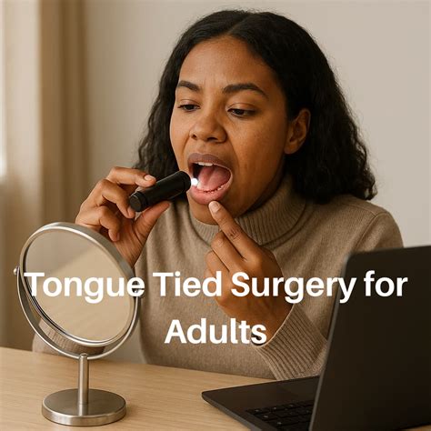 Tongue Tied Surgery for Adults: What You Need to Know Before, During, and After - Lynn's Tied ...