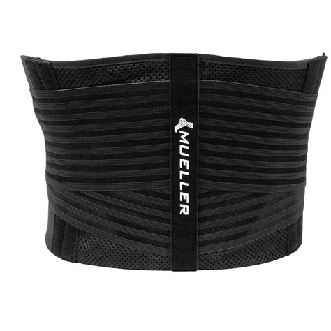 Mueller® 4-in-1 Lumbar Back Brace with Removable Hot/Cold Pack, Unisex