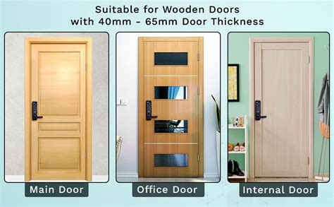 Godrej Smart Lock I Advantis Revolution Digital Lock for Wooden Door ...