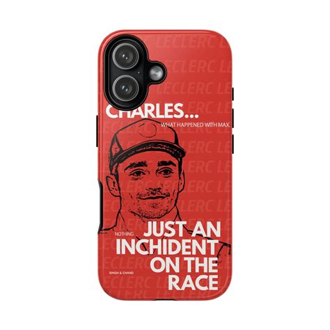 Race Incident Trackline Edition Tough Phone Case – SINGH & CHAND