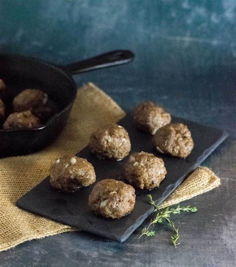 Wagyu Ground Beef Meatballs - Fox Valley Foodie