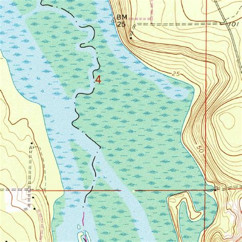 Eureka Dam, FL (1970, 24000-Scale) Map by United States Geological ...