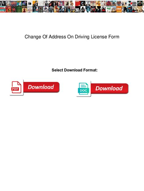 Image result for Change Driving License Address