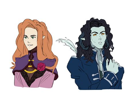 [OC] A couple quick D&D character sketches : r/characterdrawing