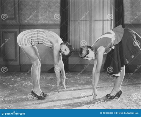 Working out the kinks stock photo. Image of females, activity - 52033300