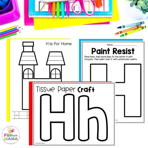 Letter H Crafts For Preschoolers Letter H Crafts And Activities