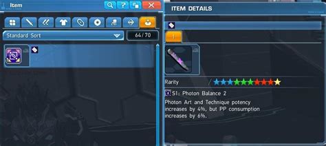 PSO2 S Grade Augment List 的图像结果