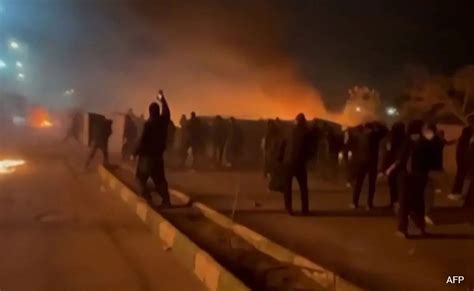 Burned buildings, smashed ATMs: Iranians describe chaos in first calls ...