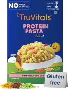 TruVitals High Protein Pasta | Made with Brown rice, Chana Dal, Peas ...