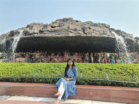 KANNAHI Women Pure Cotton Beige Ethnic Motif Block Printed Straight Fit ...