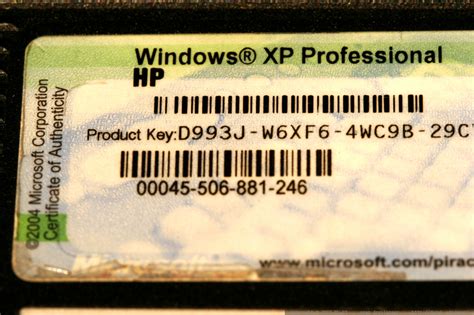 Image result for Windows XP Product Key