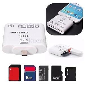 5 in 1 Micro USB OTG Card Reader SD M2 TF Connection Kit for Smart ...