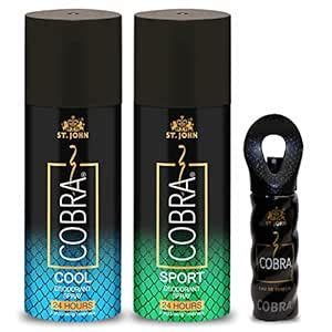 Buy ST.JOHN Cobra Perfume Body Spray For Men & Women | 24 Hours ...