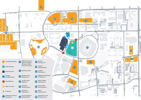 Auburn University Campus Map