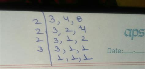 LCM of 3, 4 and 8 Jo spam - Brainly.in