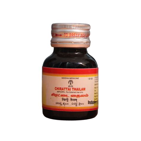 Buy Impcops Chirattai Thailam 30ml Online - Ayush Care