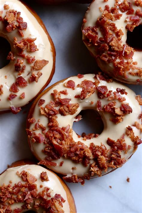MAPLE BACON DOUGHNUTS — The Vivid Kitchen
