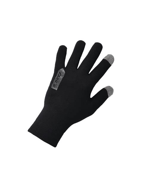 Cycling Winter Rain Gloves - Black • Q36.5