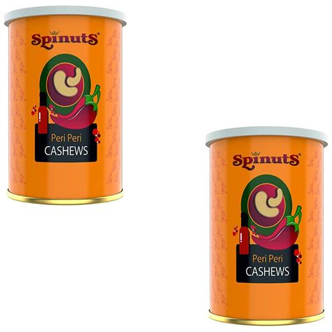 Spinuts Cashew Nuts Premium Flavoured Cashews Nuts | Dry Oven Roasted ...