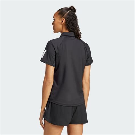 adidas Club Tennis Climacool 3-Stripes Polo Shirt - Black | adidas India