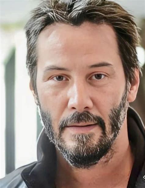 Keanu Reeves 3/2024 rocking out with his new Rocking Hairstyle! Still ...
