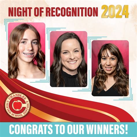 Chandler Unified Schools | Congratulations to our 2024 Night of ...