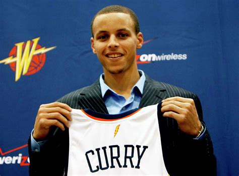 Photos of Steph Curry when he was a baby-faced Warriors rookie