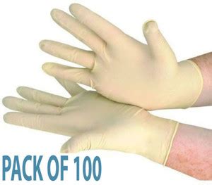 BIO CLOUS Latex Examination/Surgical Gloves, Safety Gloves, Hand Gloves ...