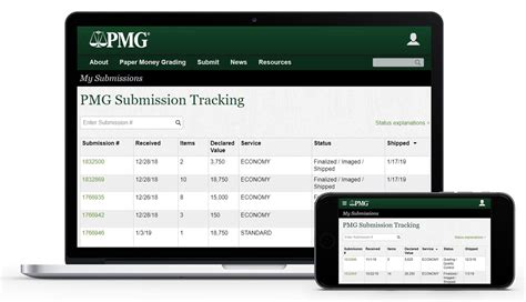 PMG and NGC Upgrade Submission Tracking Feature | PMG