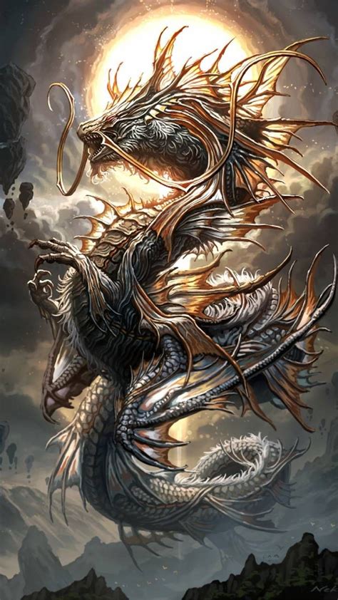dragon drawing wallpaper