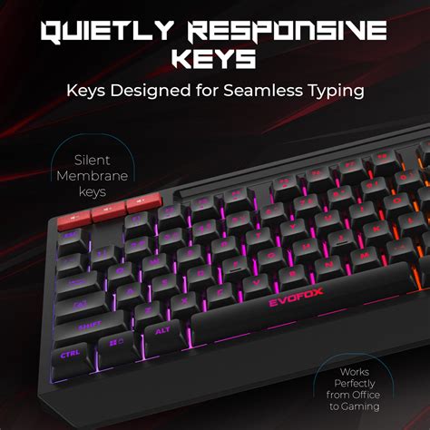 EvoFox Deathray TKL RGB Gaming Keyboard – Amkette