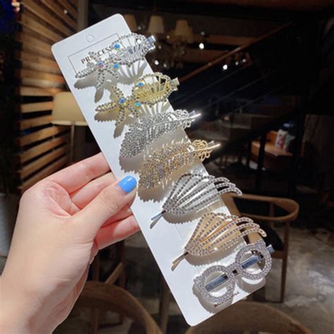 See related image detail. 1Pc Shining Hairpins Crystal Rhinestones Word Hair... – Vicedeal
