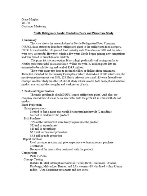 marketing_case_study | PDF | Marketing | Business Economics