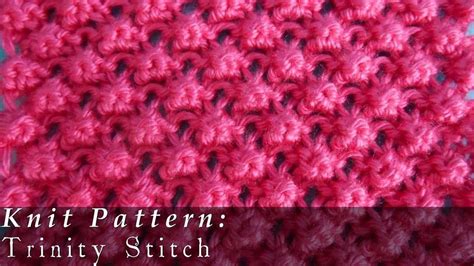 Free Pattern Trinity Stitch 的图像结果
