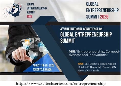 4th International Conference on Global Entrepreneurship Summit 2025 ...