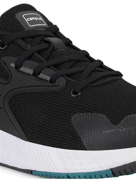 Buy Running Shoes For Men: Simon-Pro-Blk-T-Blu | Campus Shoes