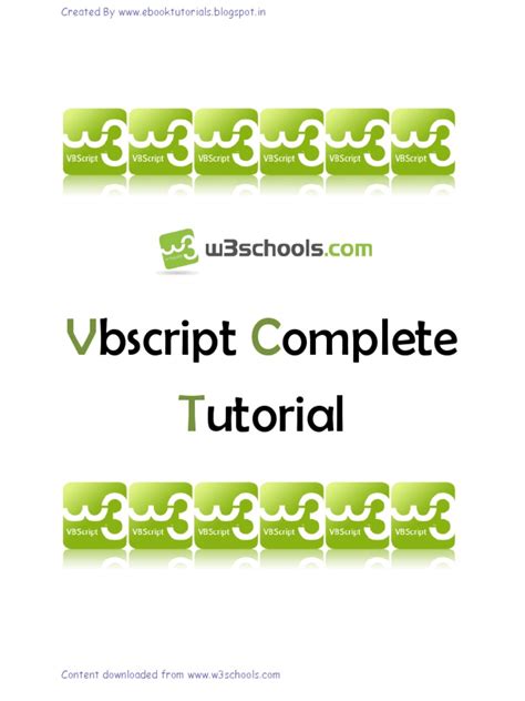 VBScript Tutorial On Excel 的图像结果