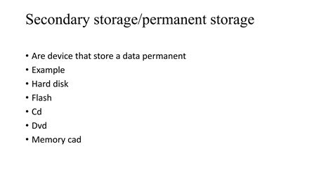 Image result for Computer Storage Device PPT