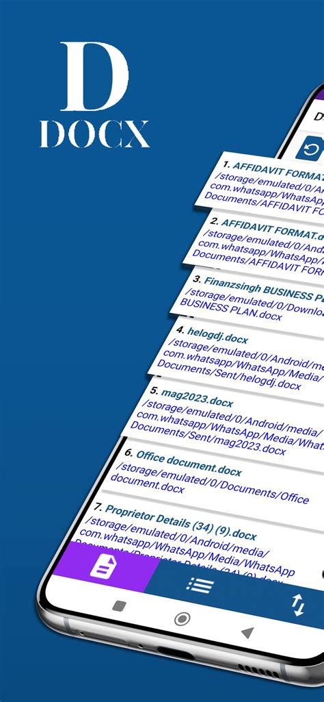 Docx Reader PDF Viewer Word APK Download for Android - Latest Version