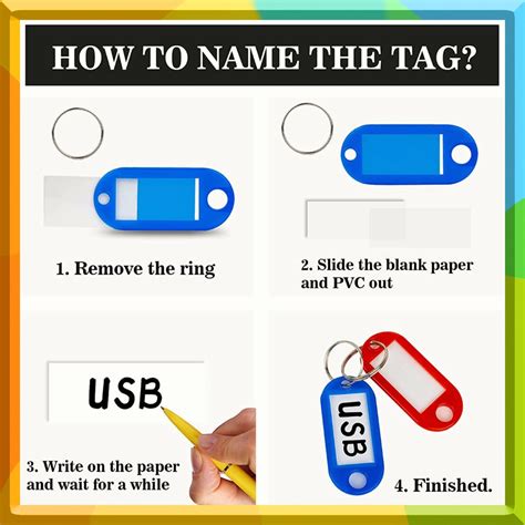 Image result for Plastic Key ID Tags