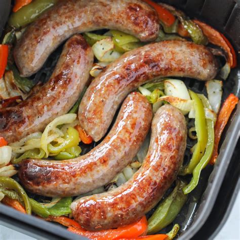Brats Peppers And Onions Air Fryer at Louis Mitchell blog