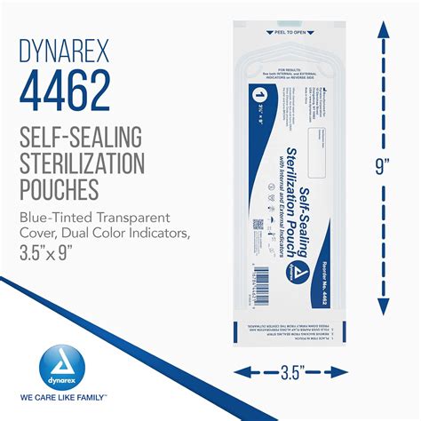 Dynarex Sterilization Pouches - Self-Sealing India | Ubuy
