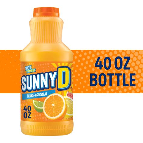 Low FODMAP? Sunny D Tangy Original Orange Flavored Citrus Punch, 40 Fl ...