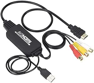 Buy atdaraz RCA to HDMI Converter, RCA to HDMI Cable Adapter, 1080P AV ...